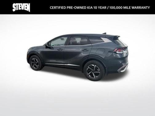 Gravity Gray 2024 Kia Sportage Hybrid LX