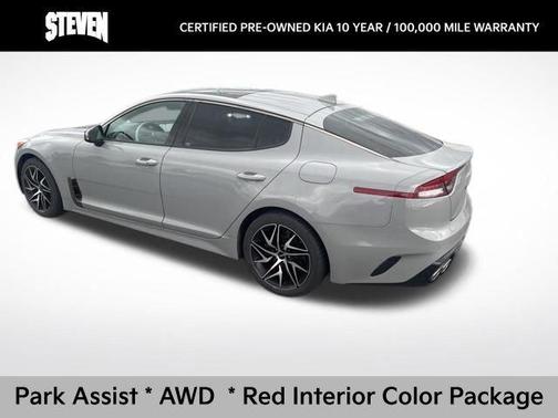 Ceramic Silver 2023 Kia Stinger GT-Line