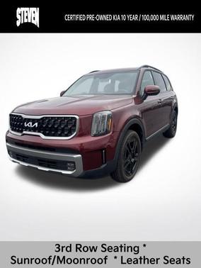 Dawning Red 2023 Kia Telluride SX X-Line