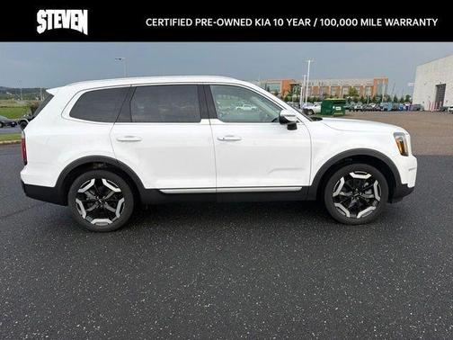 Glacial White Pearl 2024 Kia Telluride EX