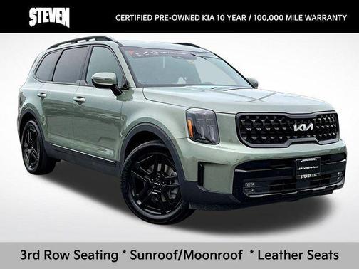 Jungle Green 2024 Kia Telluride SX Prestige X-Line