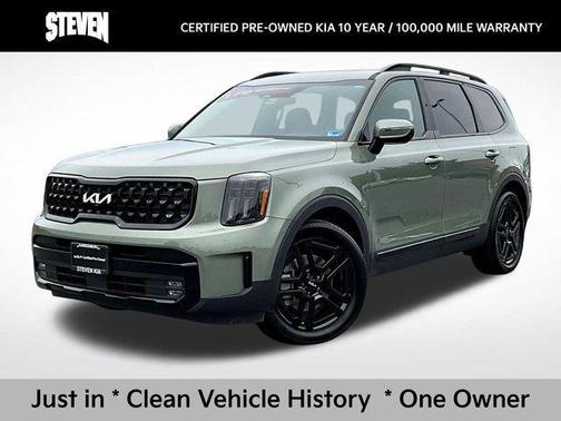 Jungle Green 2024 Kia Telluride SX Prestige X-Line