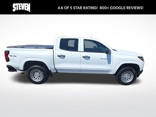 Summit White 2023 Chevrolet Colorado WT