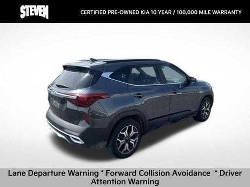 Gravity Gray 2022 Kia Seltos EX