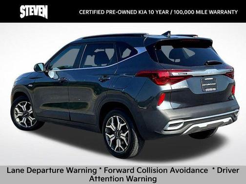Gravity Gray 2022 Kia Seltos EX