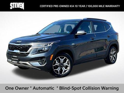 Gravity Gray 2022 Kia Seltos EX