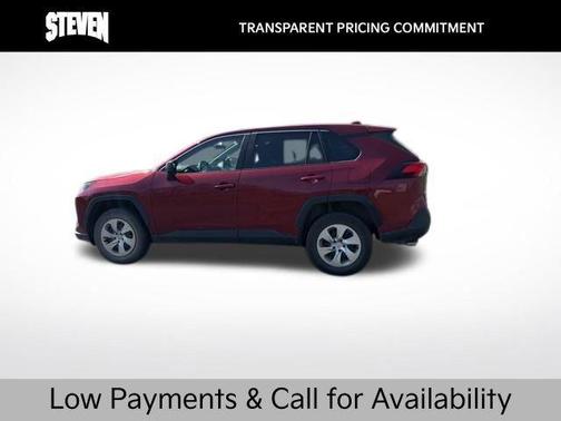 Ruby Flare Pearl 2022 Toyota RAV4 LE