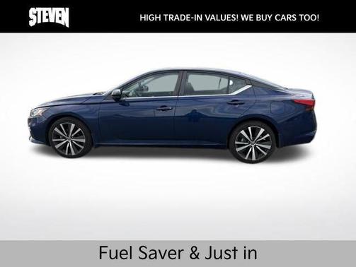 Deep Blue Pearl 2021 Nissan Altima SR Intelligent AWD