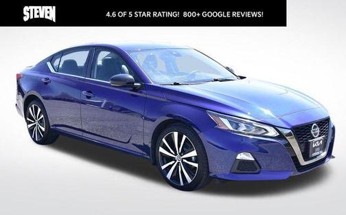 Deep Blue Pearl 2021 Nissan Altima SR Intelligent AWD