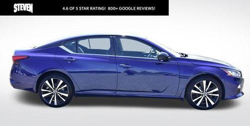 Deep Blue Pearl 2021 Nissan Altima SR Intelligent AWD