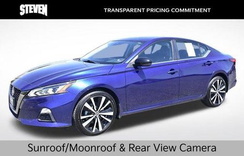 Deep Blue Pearl 2021 Nissan Altima SR Intelligent AWD