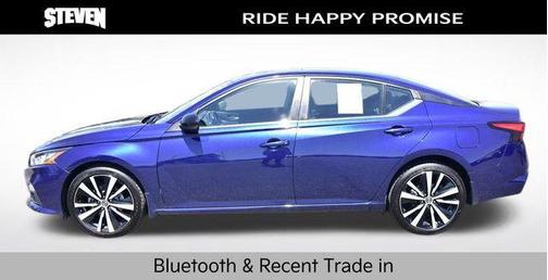 Deep Blue Pearl 2021 Nissan Altima SR Intelligent AWD