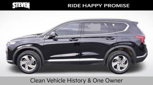 Twilight Black 2022 Hyundai SANTA FE SEL 2.4