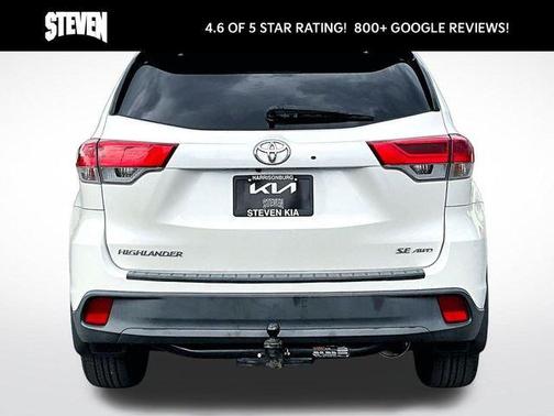 Blizzard Pearl 2018 Toyota Highlander SE
