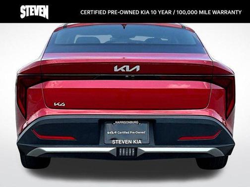 Currant Red 2025 Kia K4 EX