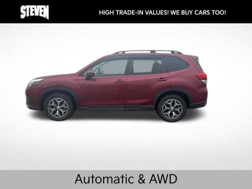 Crimson Red Pearl 2022 Subaru Forester Premium