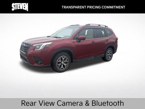 Crimson Red Pearl 2022 Subaru Forester Premium