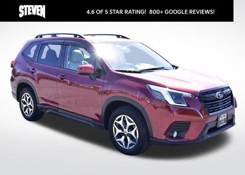 Crimson Red Pearl 2022 Subaru Forester Premium
