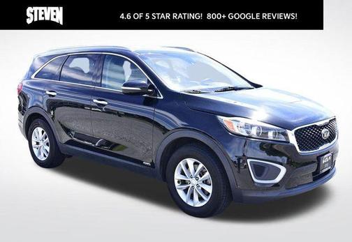 Ebony Black 2017 Kia Sorento LX