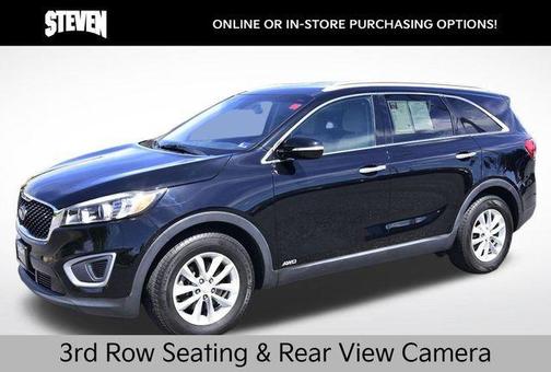Ebony Black 2017 Kia Sorento LX