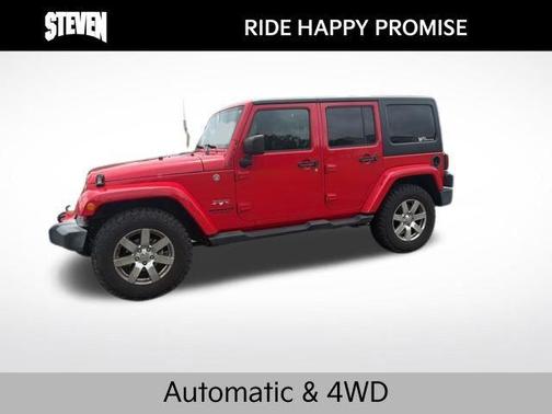 Firecracker Red Clearcoat 2016 Jeep Wrangler Unlimited Sahara