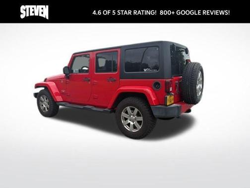 Firecracker Red Clearcoat 2016 Jeep Wrangler Unlimited Sahara