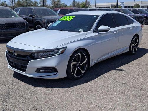 White 2020 Honda Accord Sport 1.5T