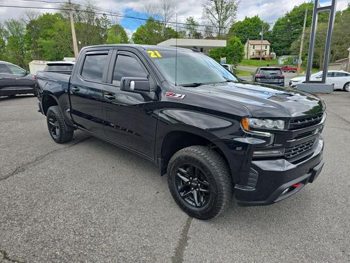 Black 2021 Chevrolet Silverado 1500 LT Trail Boss