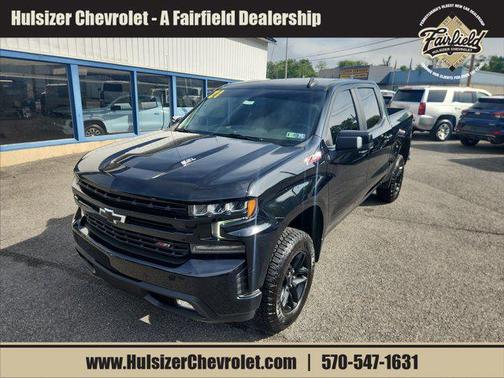 Black 2021 Chevrolet Silverado 1500 LT Trail Boss