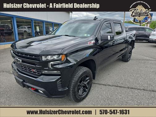 Black 2021 Chevrolet Silverado 1500 LT Trail Boss