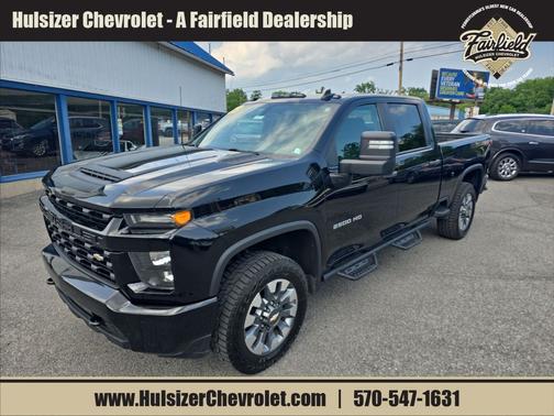 Black 2023 Chevrolet Silverado 2500 Custom