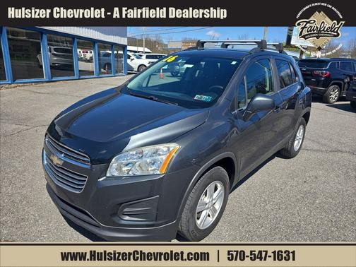 Cyber Gray Metallic 2016 Chevrolet Trax LT