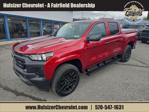 Radiant Red Tintcoat 2026 Chevrolet Colorado WT