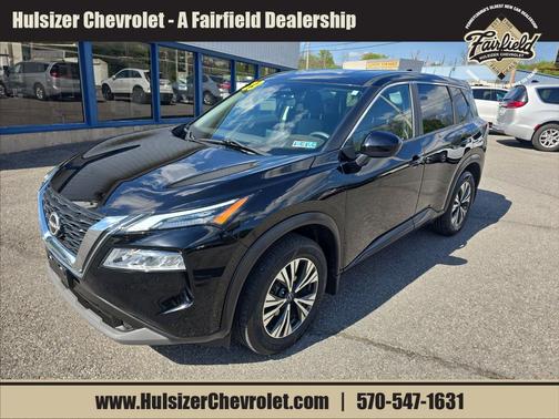 Super Black 2023 Nissan Rogue SV