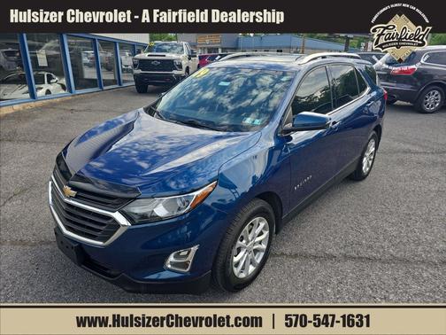 Pacific Blue Metallic 2019 Chevrolet Equinox 1LT