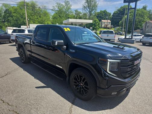 Onyx Black 2024 GMC Sierra 1500 Elevation