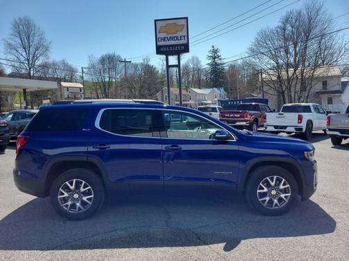 Ultra Blue Metallic 2023 GMC Acadia AWD SLT