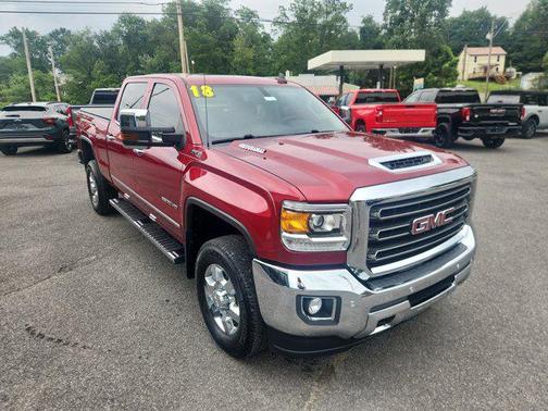 Red Quartz Tintcoat 2018 GMC Sierra 2500 SLT