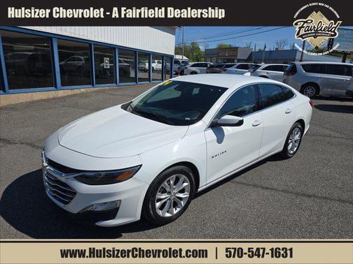 Summit White 2024 Chevrolet Malibu FWD 1LT