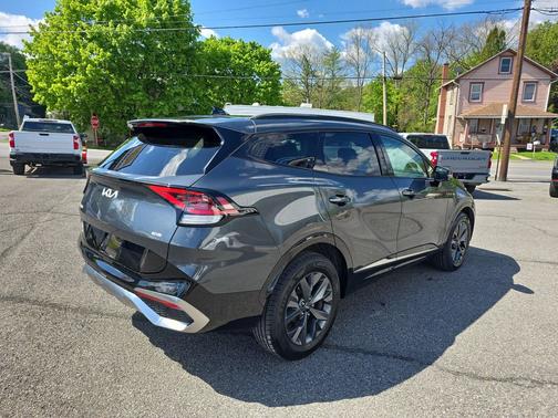 Gravity Gray 2024 Kia Sportage Hybrid SX-Prestige