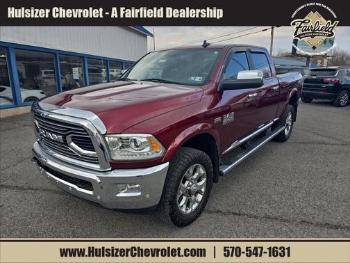 Delmonico Red Pearlcoat 2017 RAM 2500 Limited Crew Cab 4x4 6'4' Box