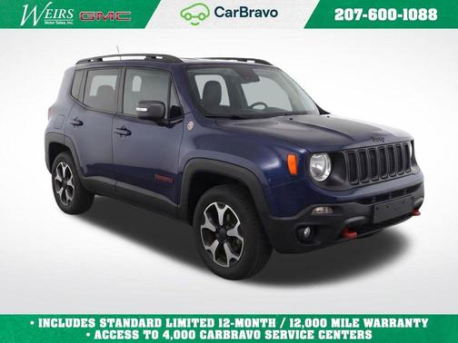 Slate Blue Pearlcoat 2021 Jeep Renegade Trailhawk