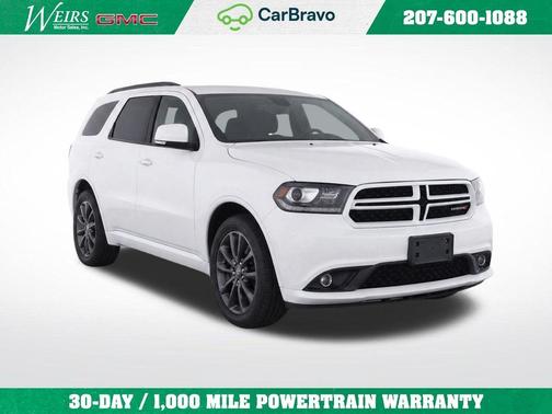 White Knuckle Clearcoat 2018 Dodge Durango GT
