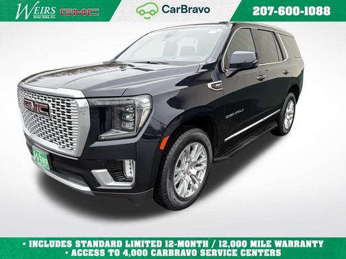 Midnight Blue Metallic 2022 GMC Yukon Denali