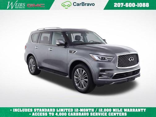 Graphite Shadow 2020 INFINITI QX80 Luxe
