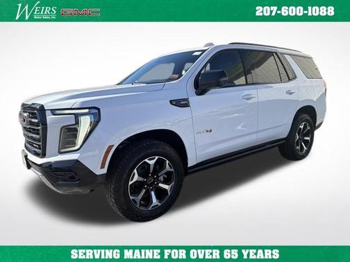 Summit White 2026 GMC Yukon AT4