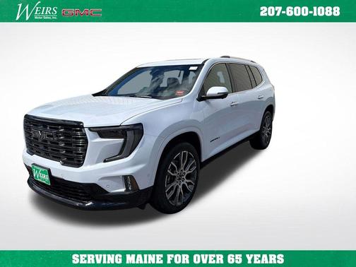 Glacier White 2026 GMC Acadia DENALI ULTIMATE