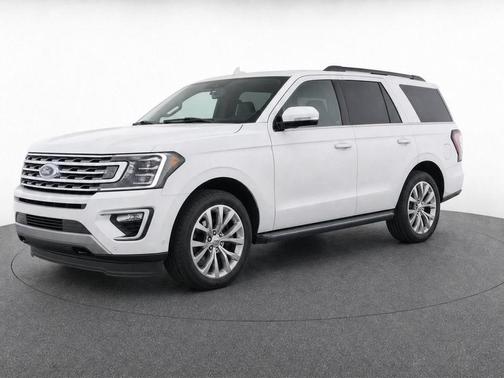 White Platinum Clearcoat Metallic 2018 Ford Expedition Max Limited