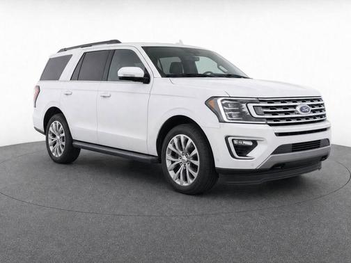 White Platinum Clearcoat Metallic 2018 Ford Expedition Max Limited