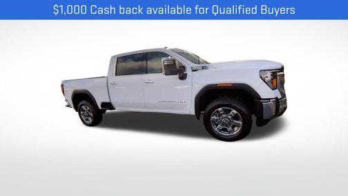 Summit White 2026 GMC Sierra 3500 SLT